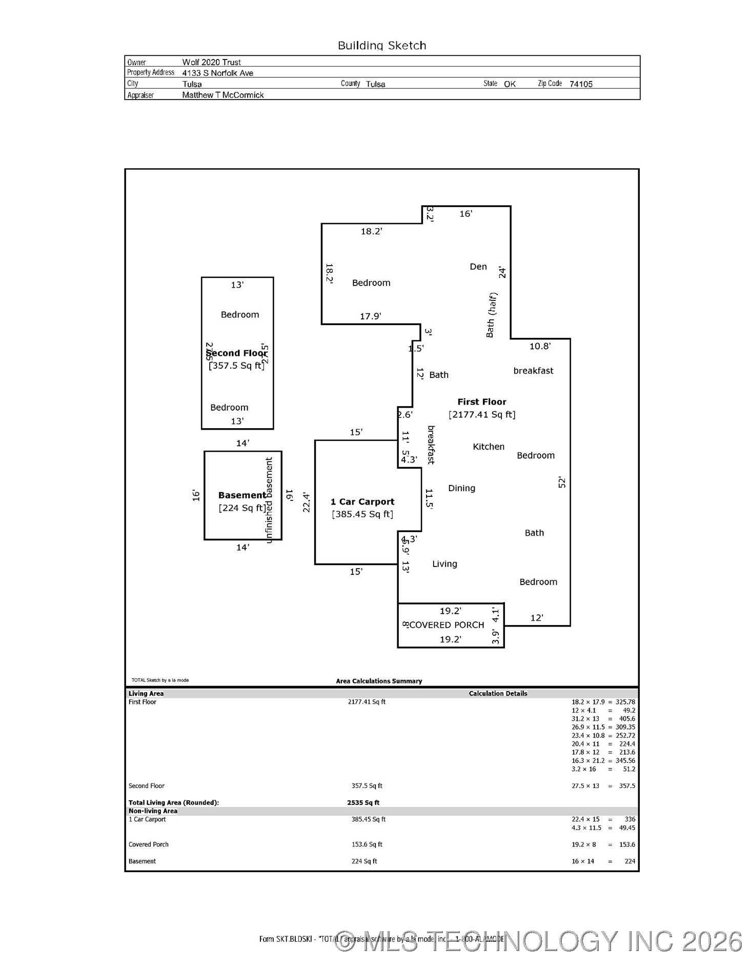 4133 S Norfolk Avenue Property Photo 2