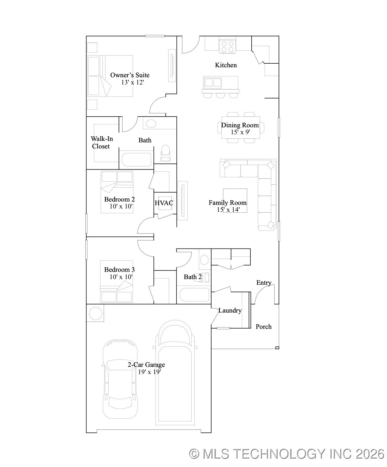 207 N Cattle Drive Property Photo 2