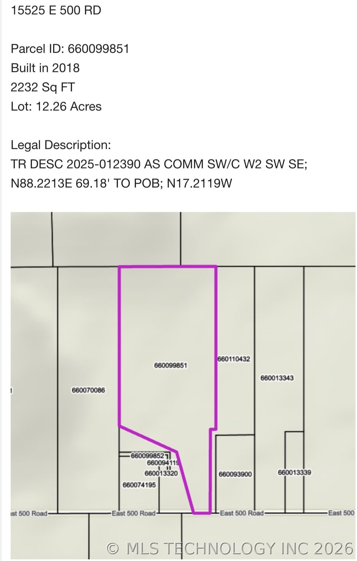 15525 E 500 Road Property Photo 22