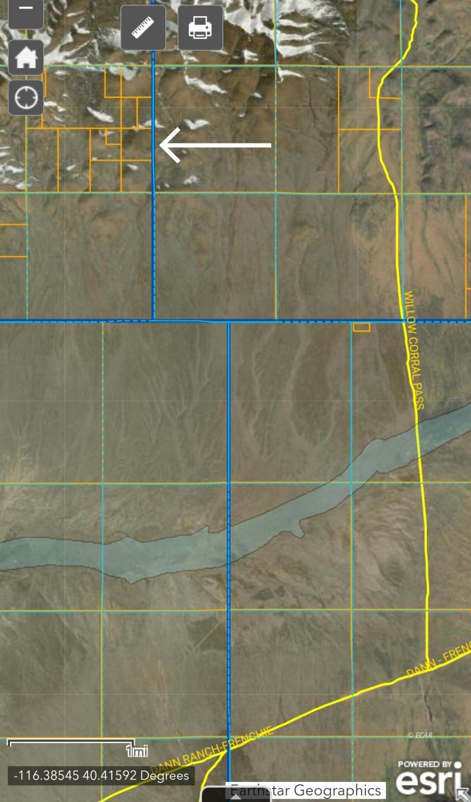 T30n,r49e Sec. 25 Ne4se4 Parcel Property Photo 2