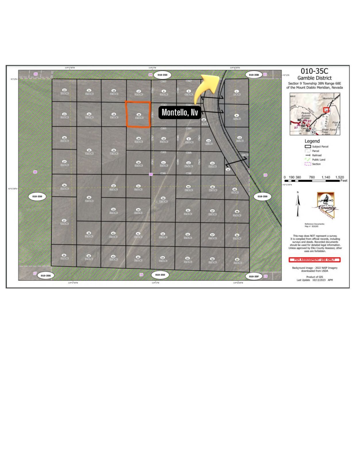 01035020 Sec 9 Twp 38n Rge 68e Mdb&m Parcel Property Photo 2