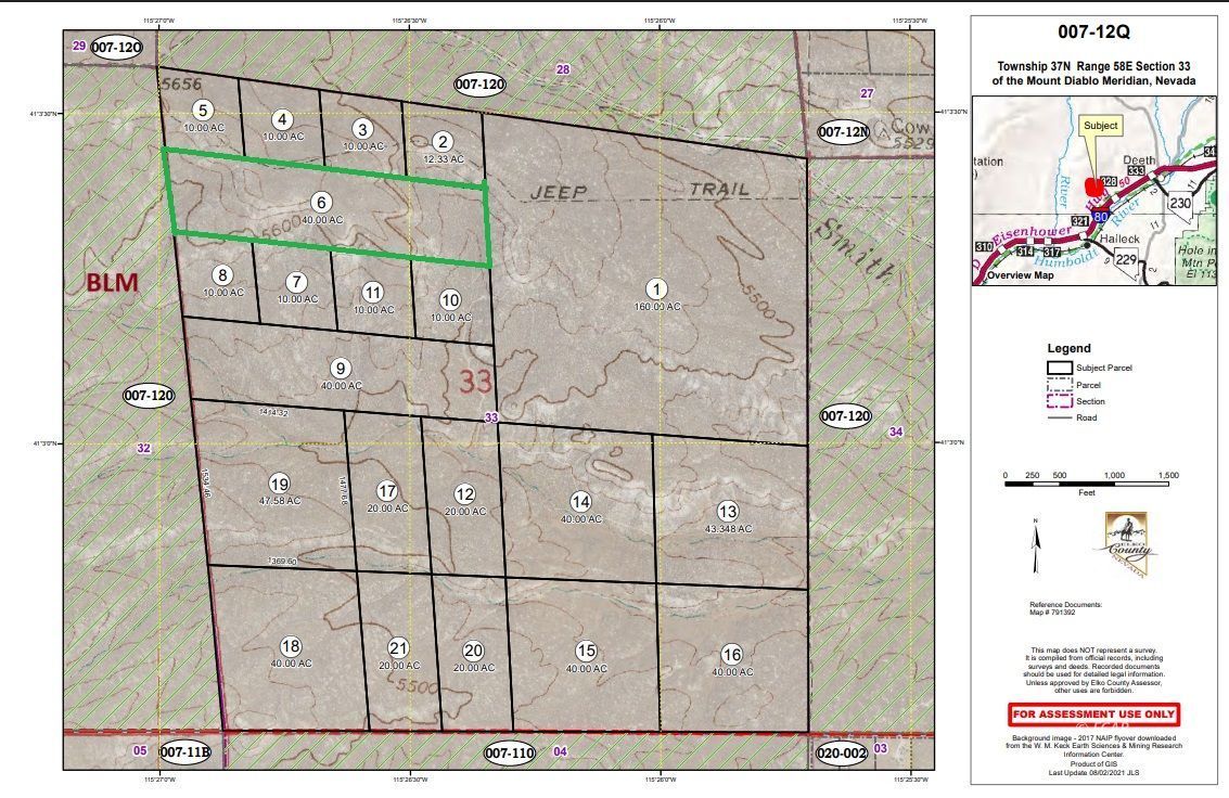 00712q006 S2n2nw4; Sec/lot: 33 Twn/block: 37n Rng: 58e Parcel Property Photo 5
