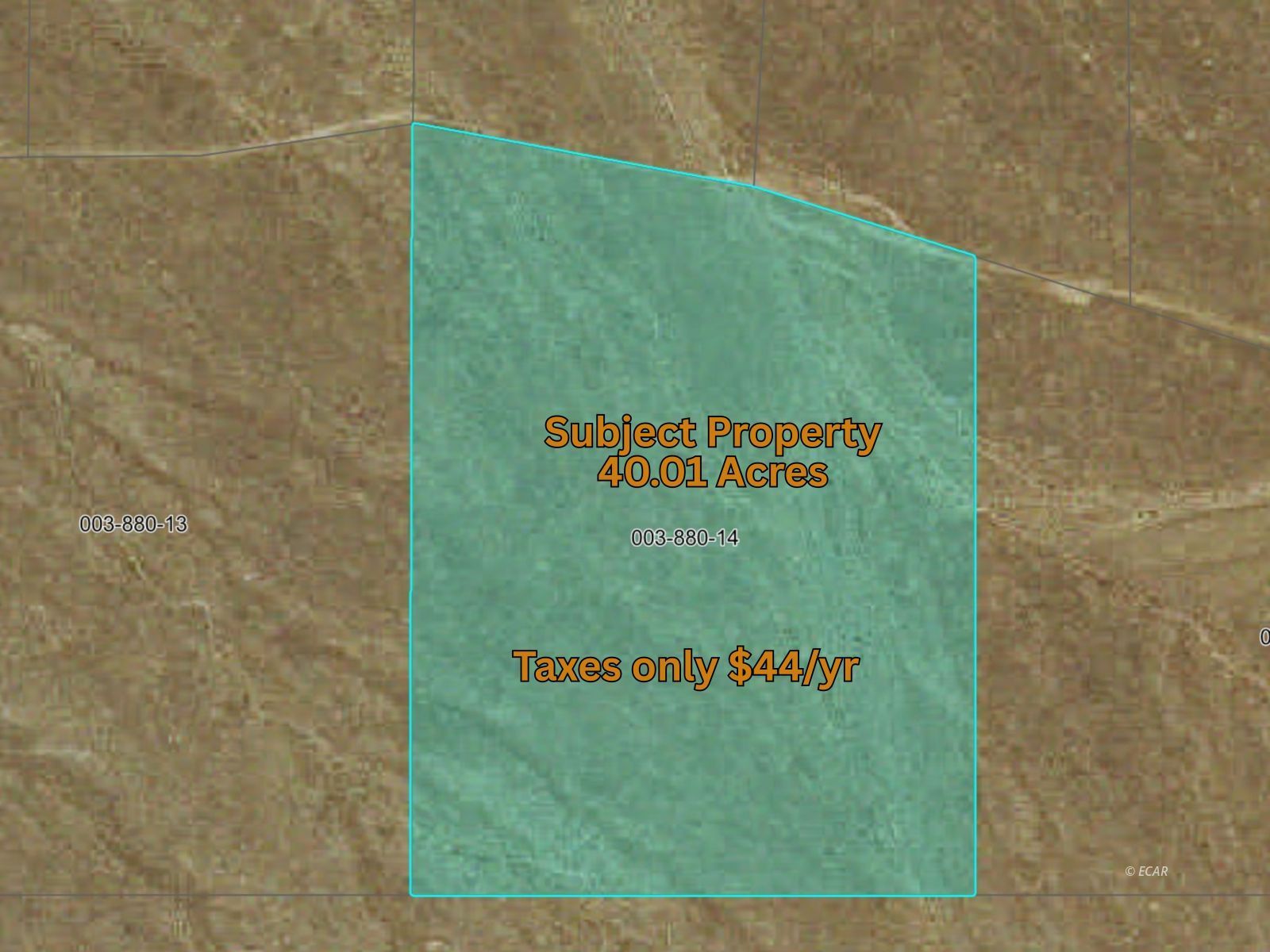 003-880-14 T20 R30 S33 Parcel