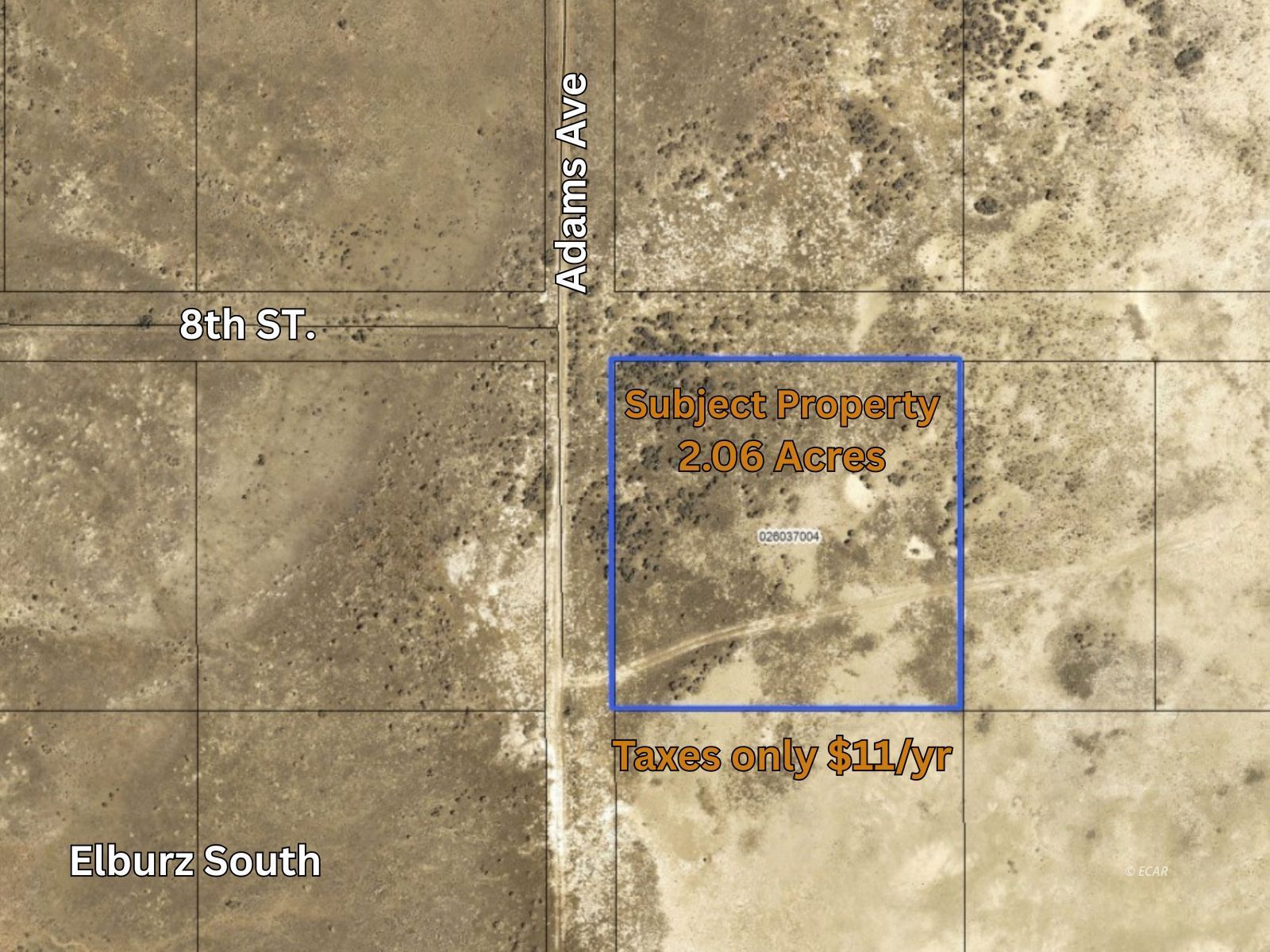 026-037-004 8th Street/ Adams Ave Property Photo 1